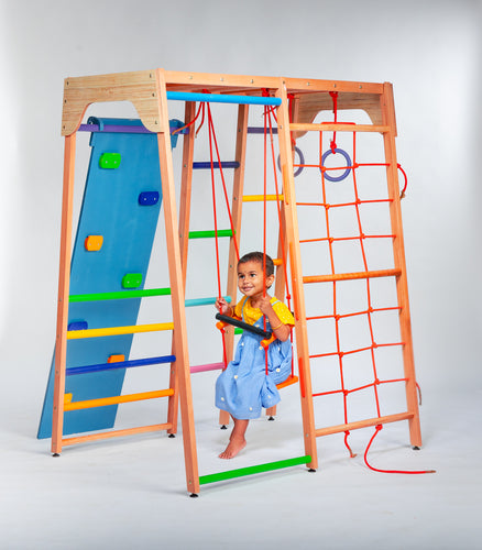 Jungle gyms are the most popular among wooden toys now but what, how and why do we need a jungle gym?