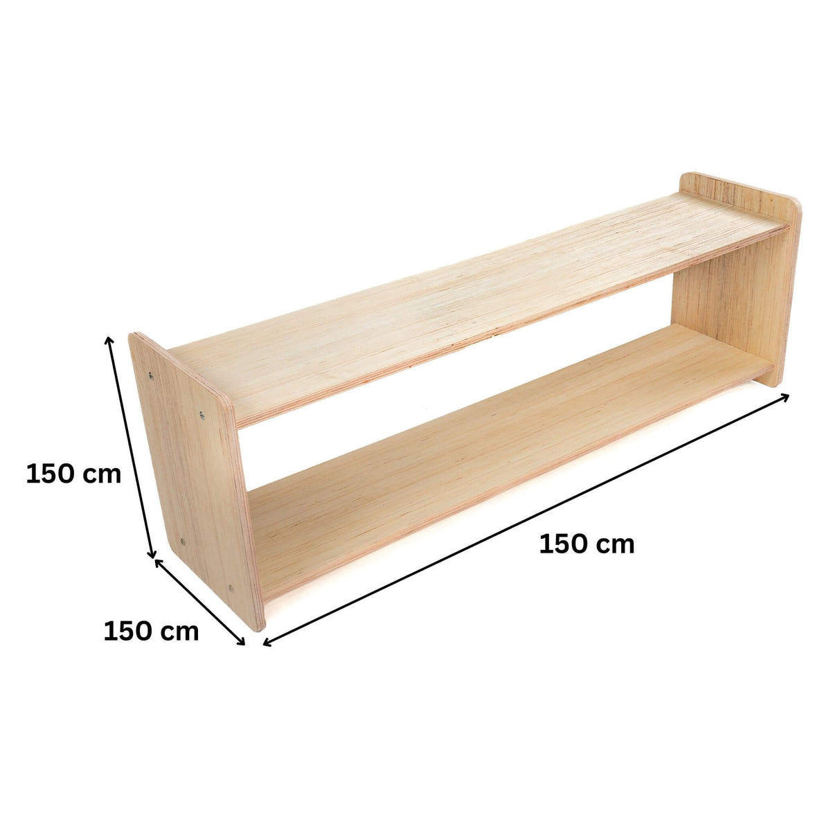 Buy Classic Montessori Low Toy Shelf Woodbee Toys WoodBee Toys