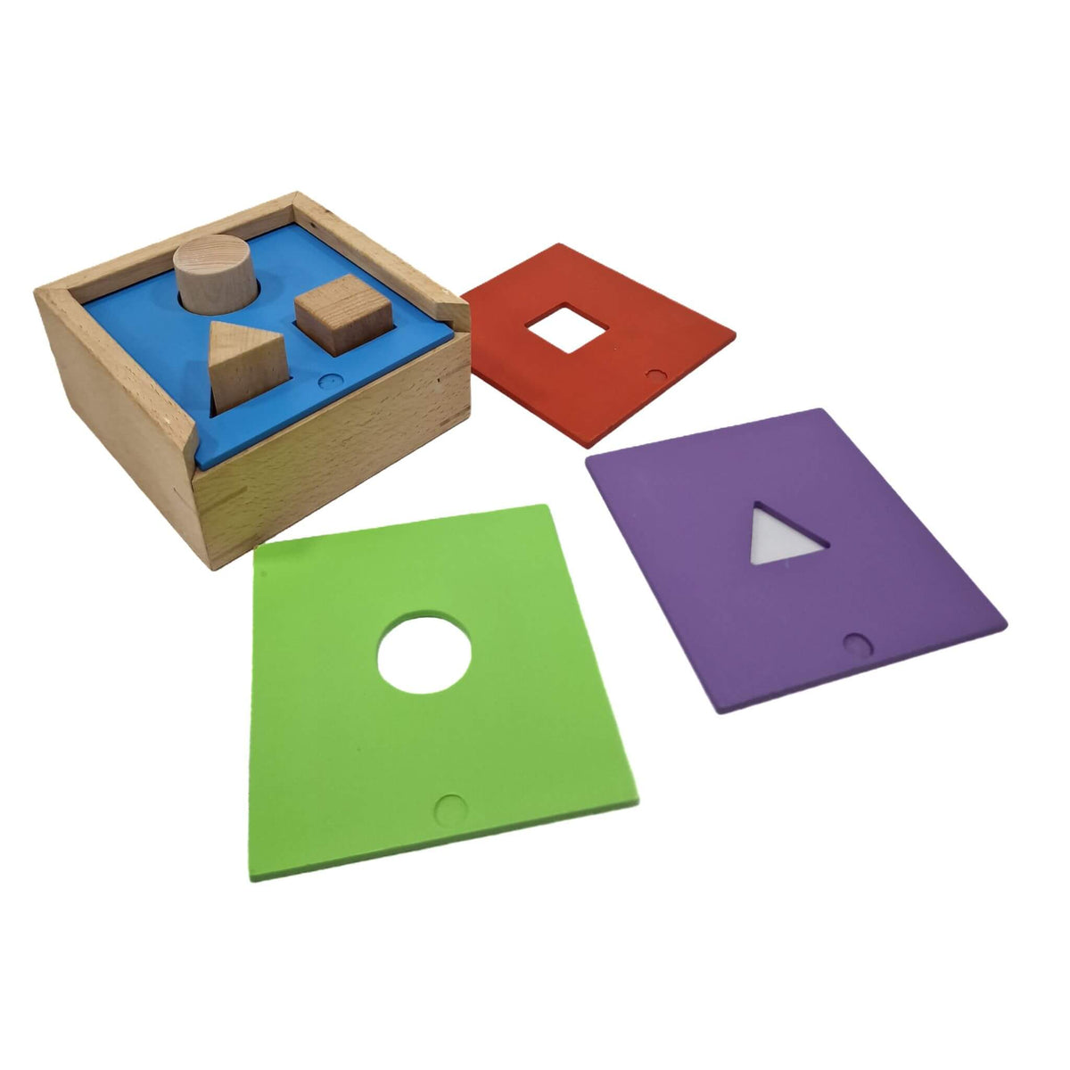 Buy Wooden Shape Sorter Multicolour and Shapes Woodbee Toys WoodBee
