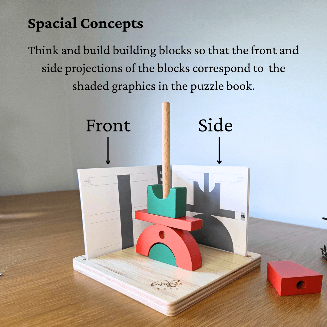 3D Projection Wooden Puzzle