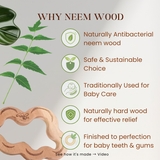 Cloud Neem Wood Teether