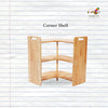 3 Rack Corner Shelf – L-Shape