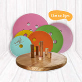 Disc Stacker can be used from 12m to 3 yrs.