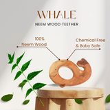 Whale Neem Wood Teether