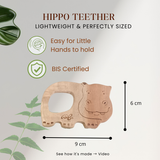 Hippo Neem Wood Teether