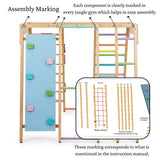 Jumbo Jungle Gym easy assembly instruction manual and requried tools