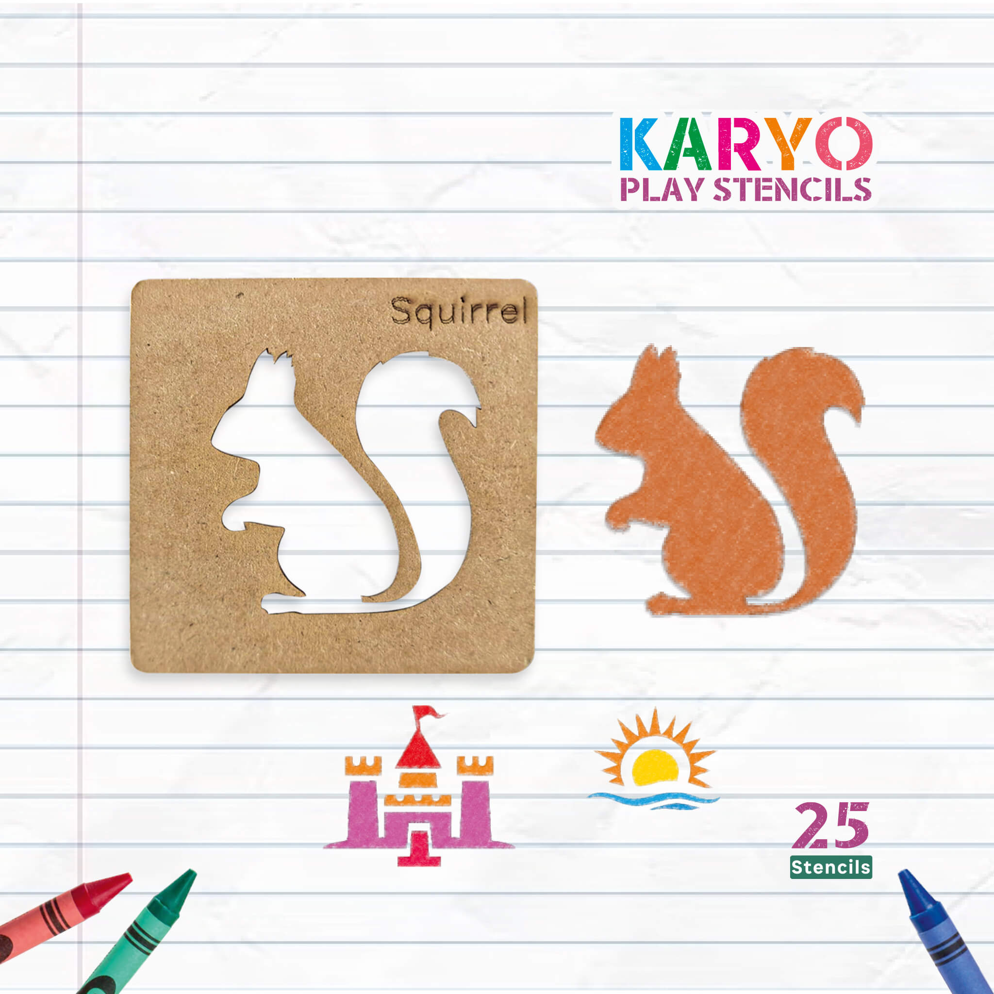Karyo Play Stencils