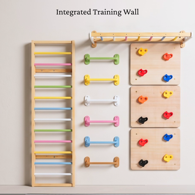 Modular Jungle Gym - Integrated Training Wall
