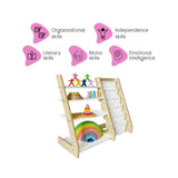 Multi purpose Book Shelf