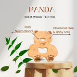 Panda Neem Wood Teether
