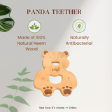 Panda Neem Wood Teether