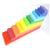 Rainbow Plates - 12 pc