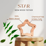 Star Neem Wood Teether