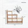 Montessori Stair Shelf – 3 Steps