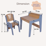 Toddler Study Table & Chair