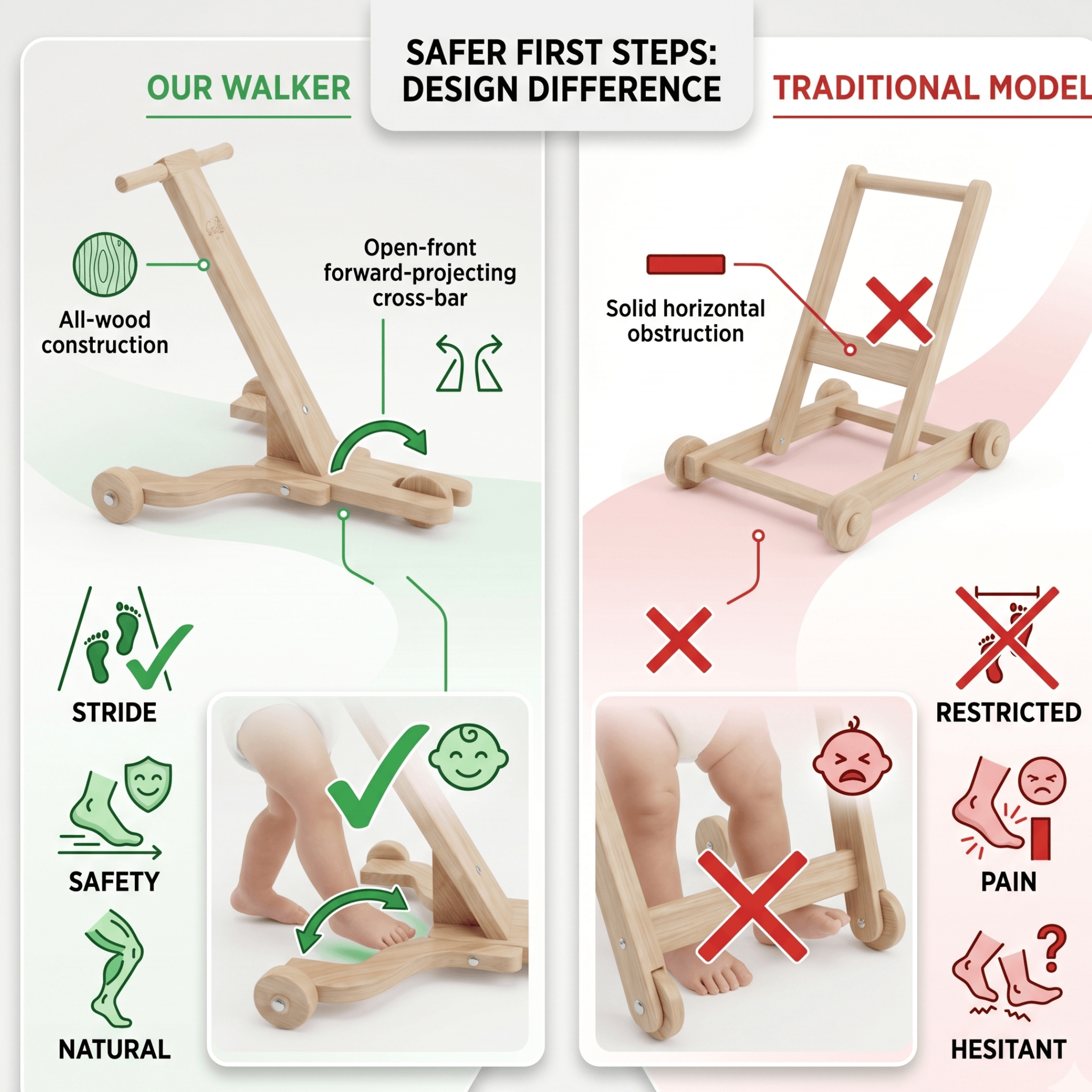 Traditional push wagon (Walker)