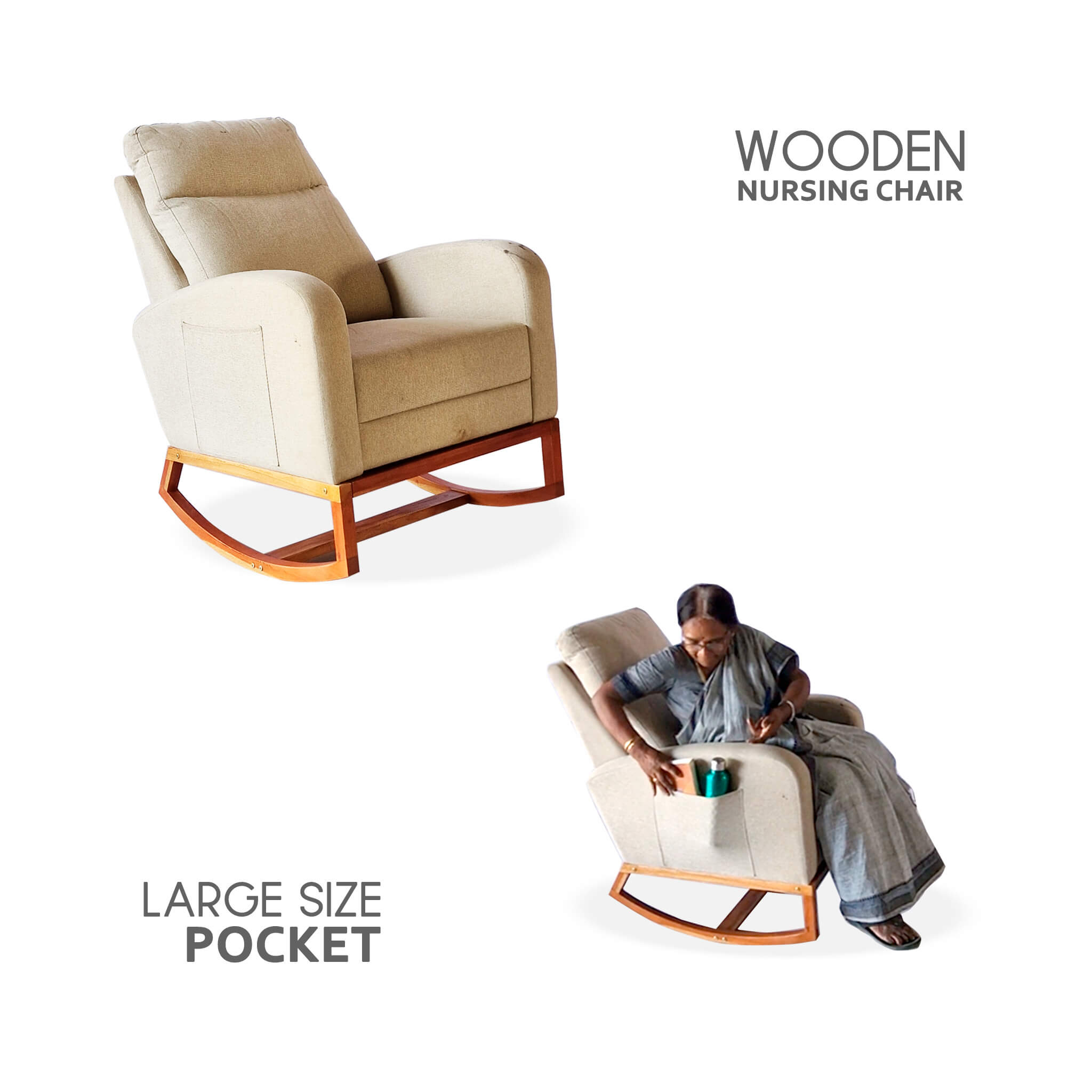 Nursing Chair – WoodBee Toys - Main Image