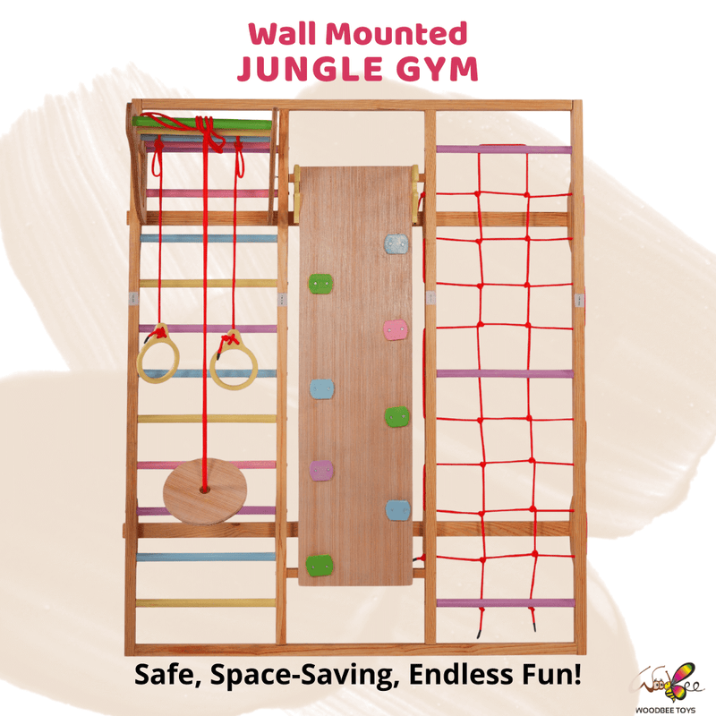 Wall-mounted Jungle Gym