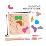 Wooden Abstract Puzzle