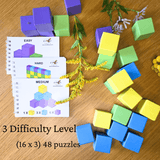 3D Cube Blocks Puzzle