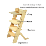 Wooden High Chair