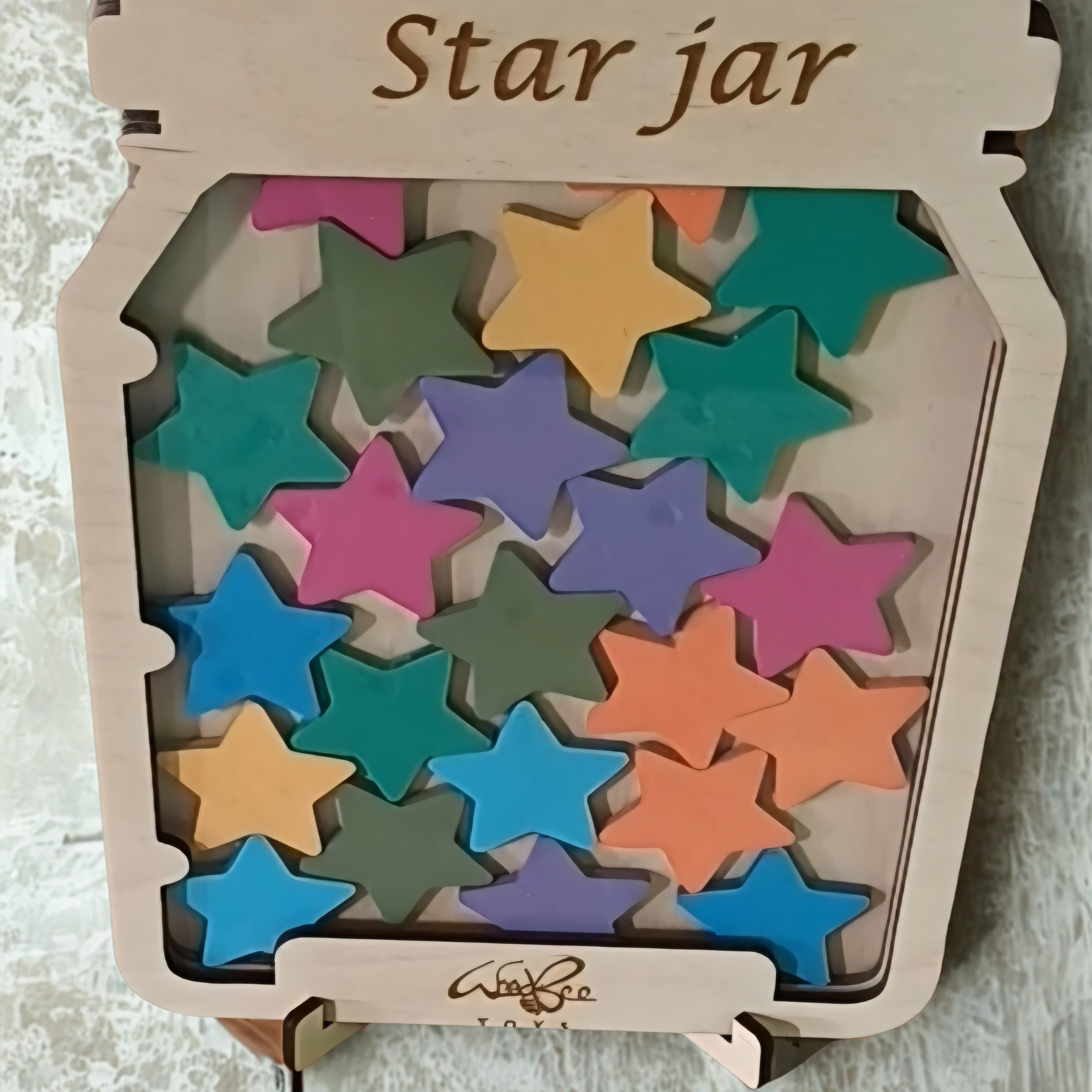 Reward Star Jar