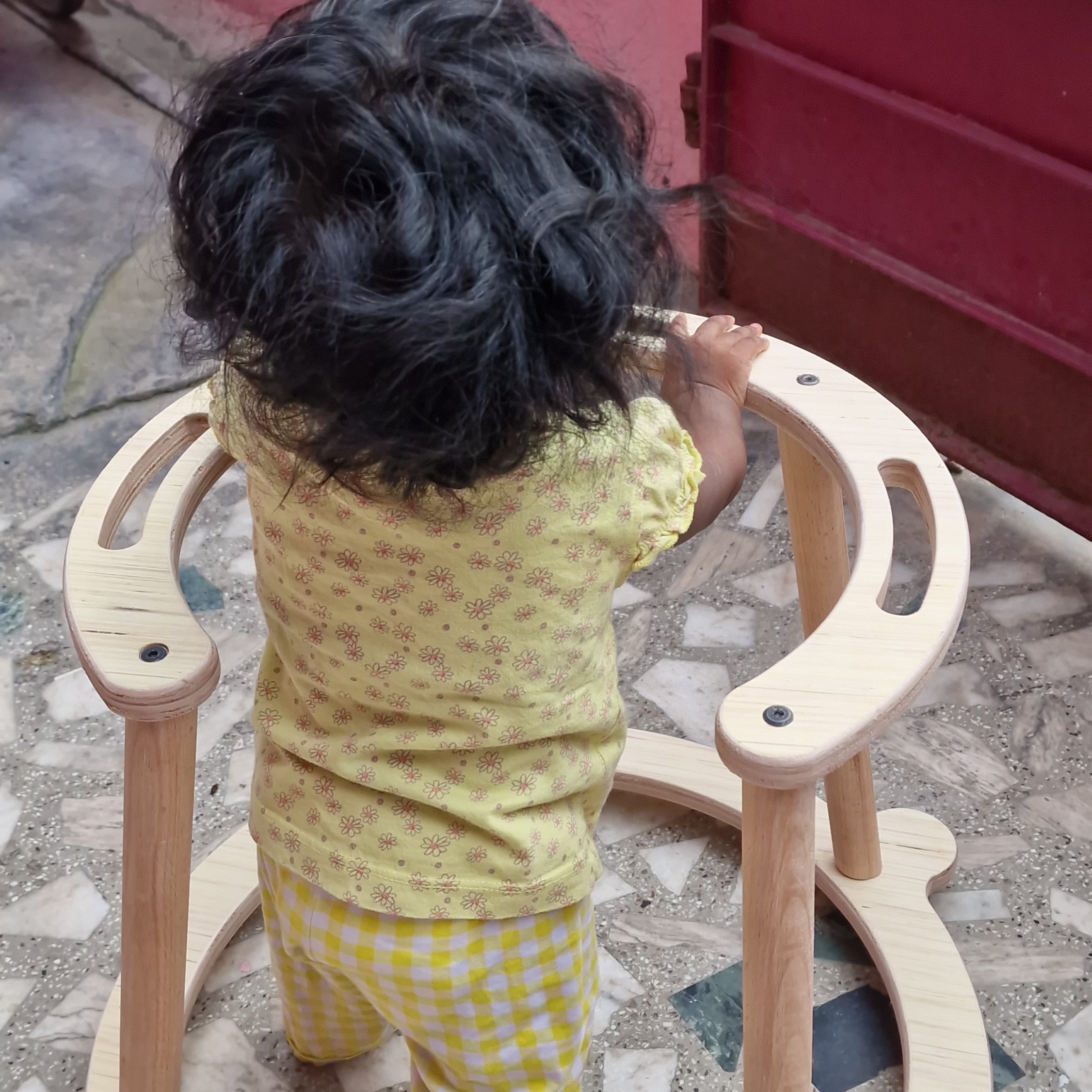 Rolling push wagon (Walker)