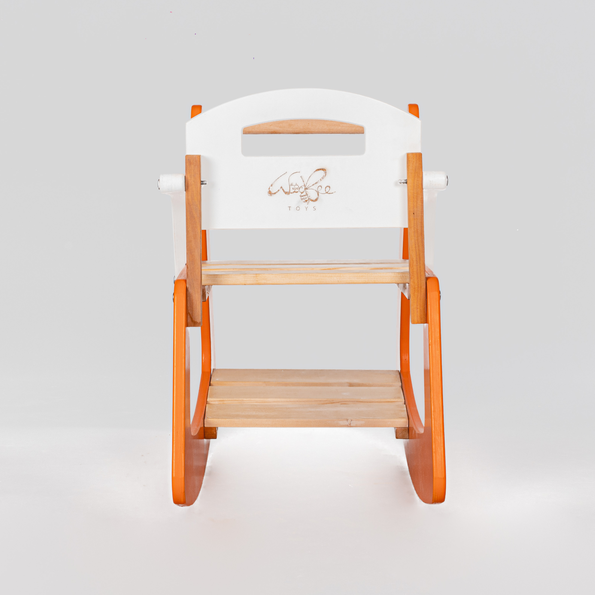 Wooden rainbow chair montessori