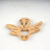 Neem Wood Teether Cloud and Bird