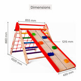 Pikler triangle dimension