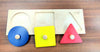 Shapes board game for kindergarden