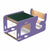 Kitchen Helper / learning tower or baby tower/ activity table / Sensory table / Easel Stand in violet colour