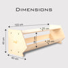 Montessori Low shelf dimension