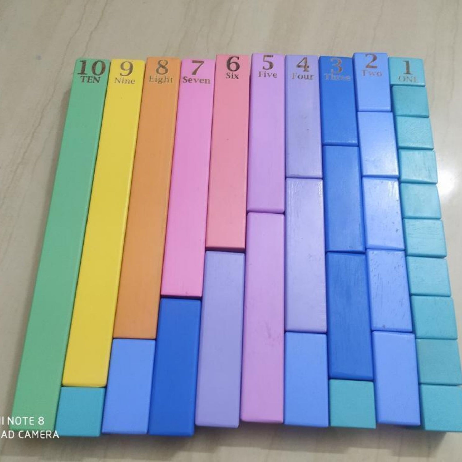 Buy Wooden Educational Toy Math Rod | Woodbee Toys – WoodBee Toys