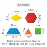 Kaleido Wooden shape Blocks