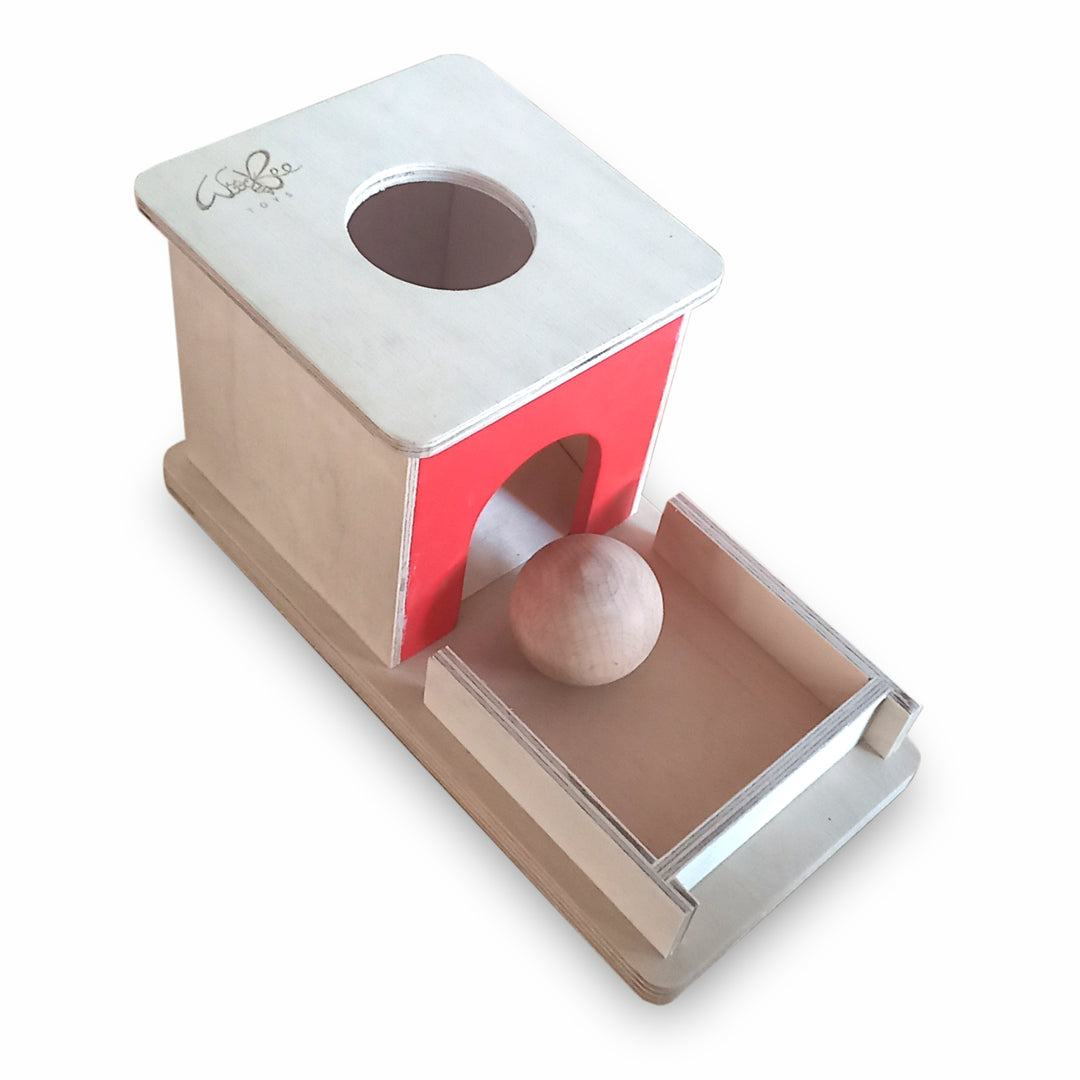Object Permanence Box Montessori Inspired Cognitive Toy | Woodbee Toys ...