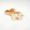Neem Wood Teether Dog bone and Puppy