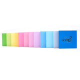 Rainbow Plates - 12 pc - Pastel Colour