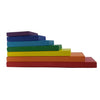 Rainbow Plates - 7 pc
