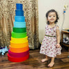 Wooden Rainbow Semi circle