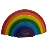 Wooden Rainbow semi circle