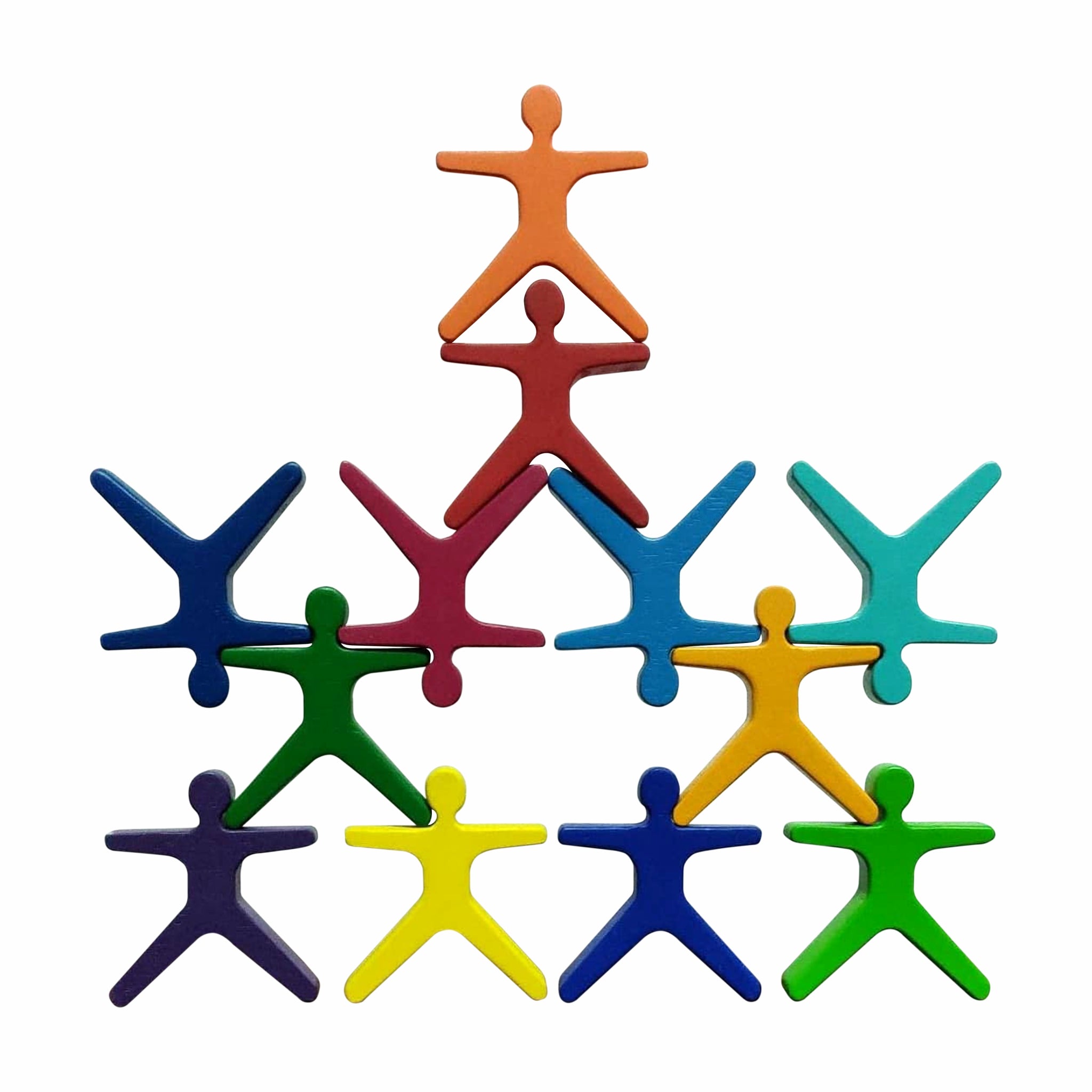 Buy Giant Human Rainbow Stackers | Woodbeetoys.com – WoodBee Toys
