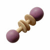 Wooden rattle for babies