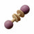 Wooden rattle for babies
