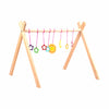 Wooden mobile for play gym