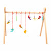 Wooden mobile for play gym